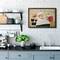 Stupell Industries Never Trust a Skinny Chef with Happy Cook Phrase Canvas Wall Art